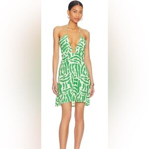 Faithfull the Brand green and white mini